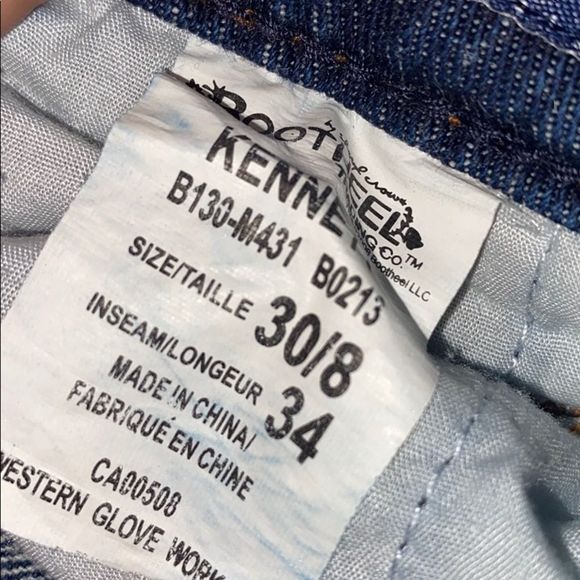 VINTAGE Women’s Bootheel Trading Co. Bootcut Jeans - Picture 5 of 9